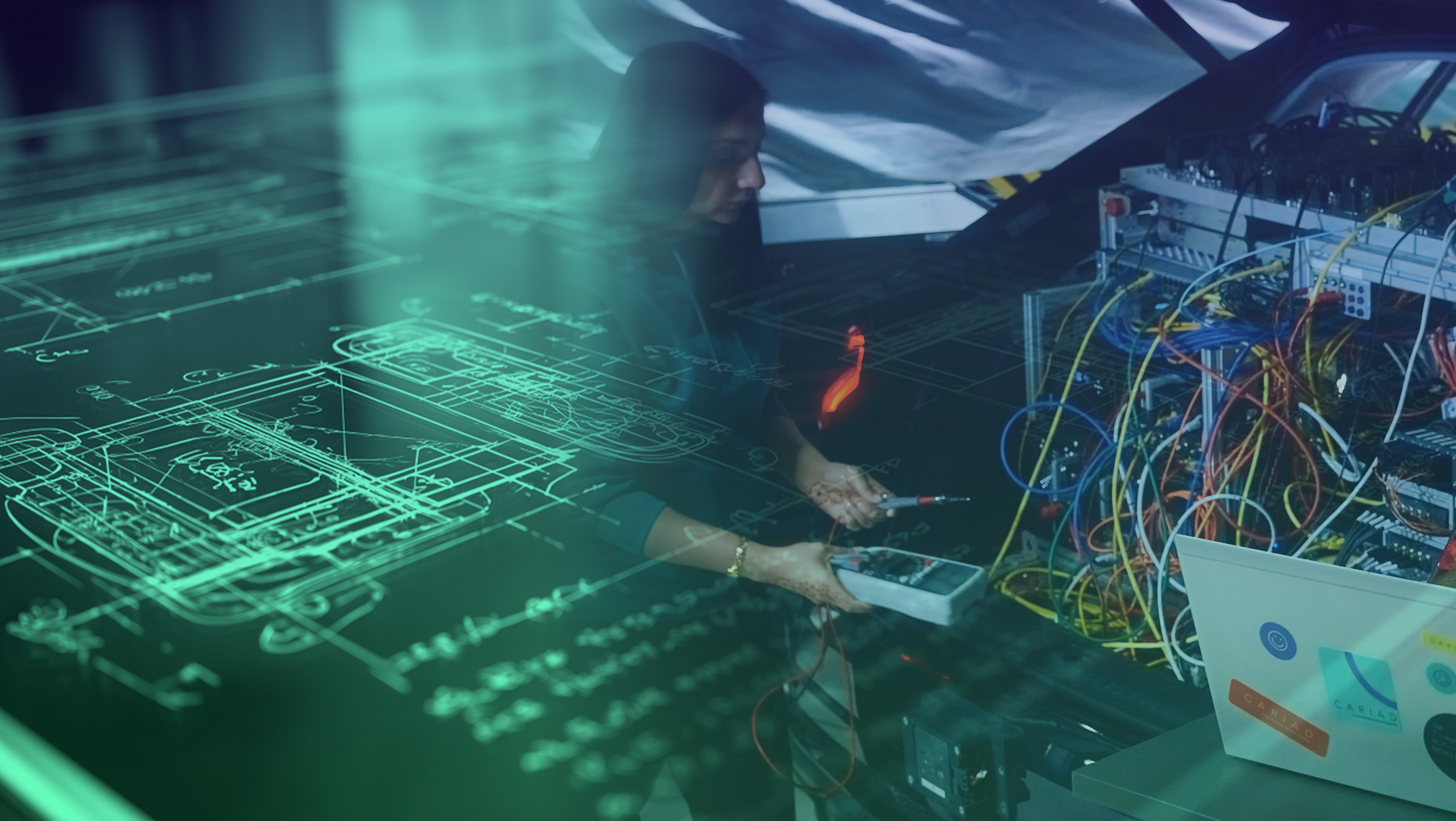 Person using a smartphone to remotely unlock a connected green SUV, showcasing smart car technology and mobile app control for modern vehicles.