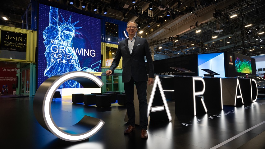 dirk hilgenberg CARIAD booth CES2023