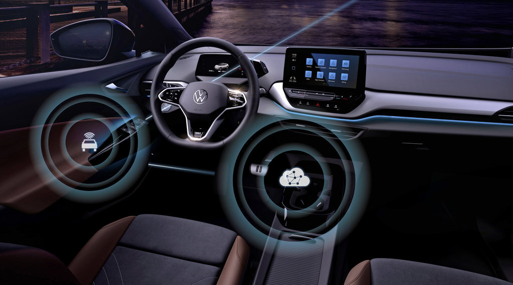 Innovation Talk - The Volkswagen Software Offensive Das komplett digitalisierte Cockpit des ID.4.